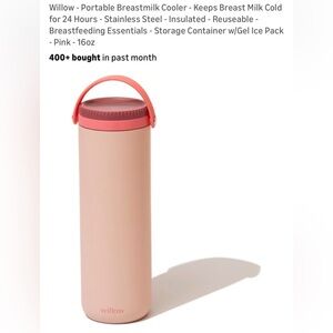 Willow Pink Breastmilk Cooler